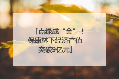 点绿成“金”！保康林下经济产值突破9亿元