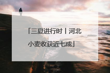 三夏进行时丨河北小麦收获近七成