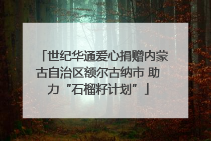 世纪华通爱心捐赠内蒙古自治区额尔古纳市 助力“石榴籽计划”