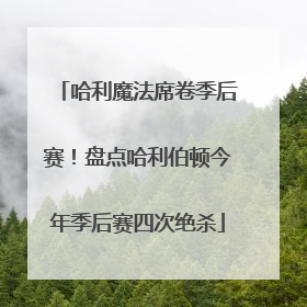 哈利魔法席卷季后赛！盘点哈利伯顿今年季后赛四次绝杀