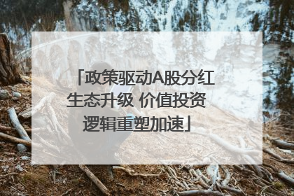 政策驱动A股分红生态升级 价值投资逻辑重塑加速