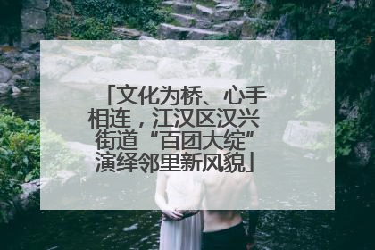 文化为桥、心手相连，江汉区汉兴街道“百团大绽”演绎邻里新风貌