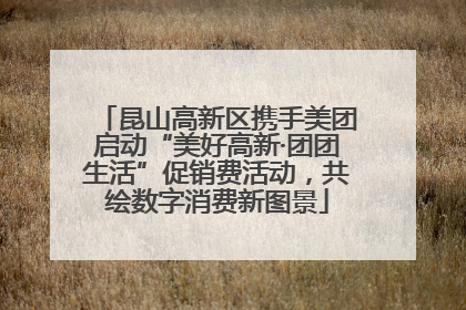 昆山高新区携手美团启动“美好高新·团团生活”促销费活动，共绘数字消费新图景