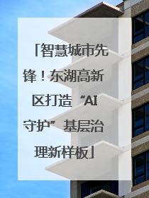 智慧城市先锋！东湖高新区打造“AI守护”基层治理新样板