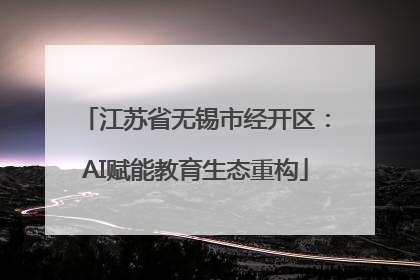 江苏省无锡市经开区：AI赋能教育生态重构