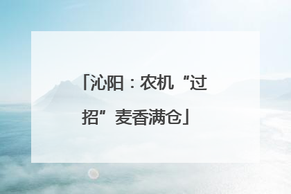 沁阳：农机“过招”麦香满仓
