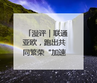 漫评｜联通亚欧，跑出共同繁荣“加速度”