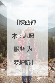 陕西神木：志愿服务 为梦护航