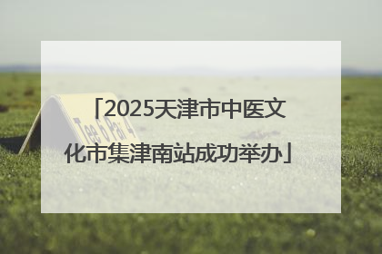 2025天津市中医文化市集津南站成功举办