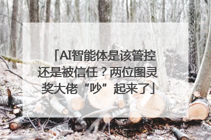 AI智能体是该管控还是被信任？两位图灵奖大佬“吵”起来了